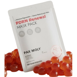 PaxMoly, Peptide Pdrn, Hydrating & Regenerating, Sheet Mask, Face, Day & Night, 25 ml - Teknashop Ltd