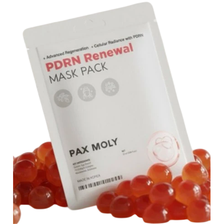 PaxMoly, Peptide Pdrn, Hydrating & Regenerating, Sheet Mask, Face, Day & Night, 25 ml - Teknashop Ltd