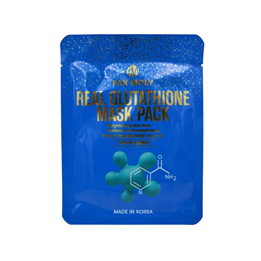 PaxMoly, Real Glutathione, Brightening & Hydrating, Sheet Mask, Face, Day & Night, 25 ml - Teknashop Ltd
