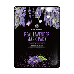 PaxMoly, Real Lavender, Elasticity, Sheet Mask, For Face, 25 ml - Teknashop Ltd