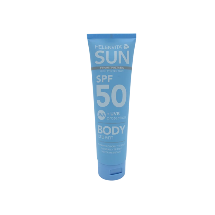 Helenvita, Sun, Hydrating, UV Protection, Body Cream, Day, SPF 50, 150 ml - Teknashop Ltd