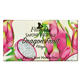 Florinda, Dragon Fruit, Vegan, Hydrating & Cleansing, Fruity, Scented Soap Bar, Hands & Body, 100 g