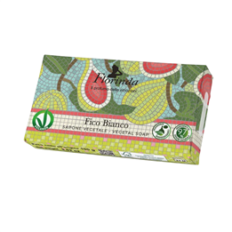 Florinda, White Fig, Vegan, Hydrating, Scented Soap Bar, Body, 100 g