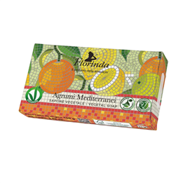 Florinda, Argumi Mediterranei, Vegan, Hydrating, Scented Soap Bar, Body, 100 g