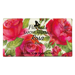 Florinda, Rosa, Vegan, Hydrating, Scented Soap Bar, Body, 100 g