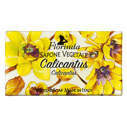 Florinda, Calicantus, Vegan, Hydrating, Scented Soap Bar, Body, 100 g