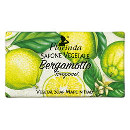 Florinda, Bergamot, Cleansing & Hydrating, Scented Soap Bar, 100 g