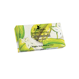 Florinda, Carambola, Vegan, Hydrating & Cleansing, Fruity, Scented Soap Bar, 100 g