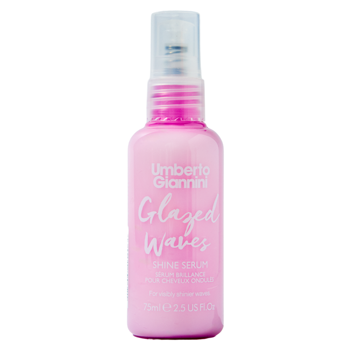 Umberto Giannini, Glazed Waves, Hair Serum, Shine & Anti-Frizz, 75 ml