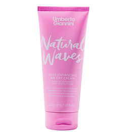 Umberto Giannini, Glazed Waves, Hair Leave-In Cream Treatment, Defining & Anti-Frizz, 200 ml