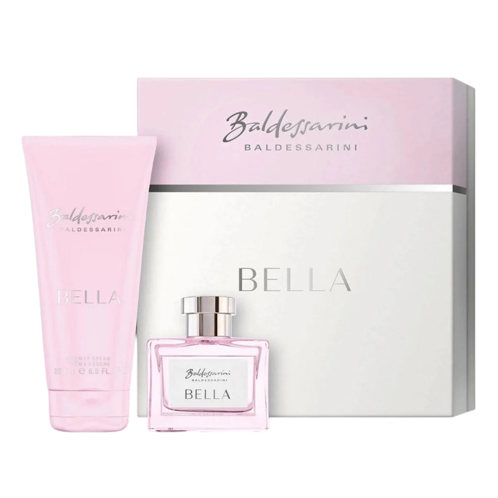 Set Baldessarini: Bella, Eau De Parfum, For Women, 50 ml + Bella, Cleansing & Refreshing, Shower Gel, For All Skin Types, 200 ml