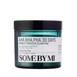 Some By Mi, Aha-Bha-Pha 30 Days Miracle, Exfoliating, Soothing & Pore-Minimising, Cleansing Pads, 70 pcs - Teknashop Ltd