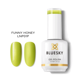 Bluesky, Bluesky, UV, Semi-Permanent Nail Polish, Funny Honey, 15 ml
