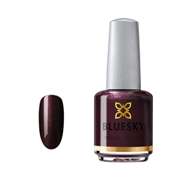 Bluesky, Weekly Polish, Long Lasting & Glossy, Nail Polish, Dark Lava, 15 ml