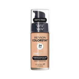 Revlon, Colorstay, Oil-Free, Matte, Liquid Foundation, 200, Nude, SPF 15 ml