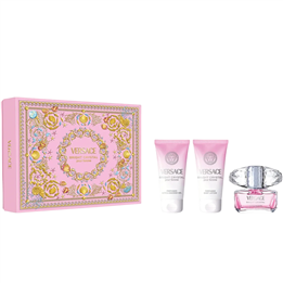 Set Versace: Bright Crystal, Eau De Toilette, For Women, 50 ml + Bright Crystal, Shower Gel, 50 ml + Bright Crystal, Hydrating, 