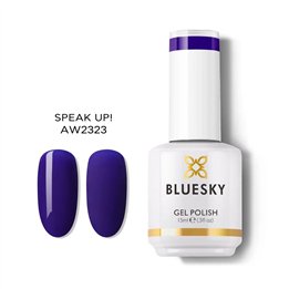 Bluesky, Bluesky, Glossy Shine Finish, Semi-Permanent Nail Polish, Speak Up!, 15 ml