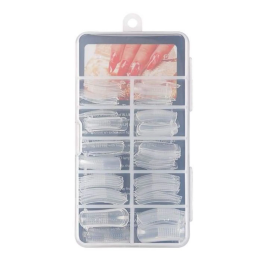 Bluesky, Bluesky, Artificial Nails, Clear, 100 pcs