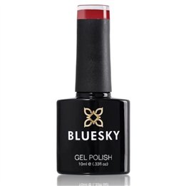 Bluesky, Bluesky, Glossy Shine Finish, Semi-Permanent Nail Polish, Purple Berry, 10 ml