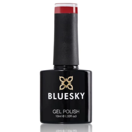 Bluesky, Bluesky, Glossy Shine Finish, Semi-Permanent Nail Polish, Purple Berry, 10 ml