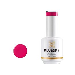 Bluesky, Bluesky, Glossy Shine Finish, Semi-Permanent Nail Polish, Strawberry Tequila, 15 ml - Teknashop Ltd