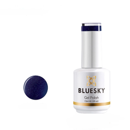Bluesky, Bluesky, Shimmer Glitter, Semi-Permanent Nail Polish, Raindrops, 15 ml