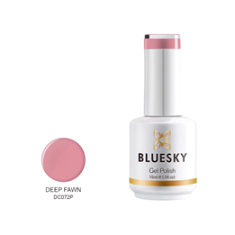 Bluesky, Bluesky, UV, Semi-Permanent Nail Polish, Deep Fawn, 15 ml