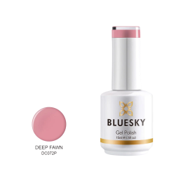 Bluesky, Bluesky, UV, Semi-Permanent Nail Polish, Deep Fawn, 15 ml