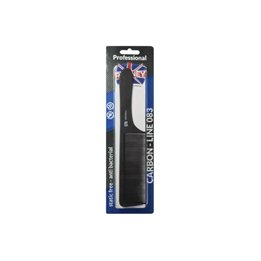 Ronney, Carbon Line, Carbon Cutting Comb, Hair Plastic Comb, Black, Antistatic