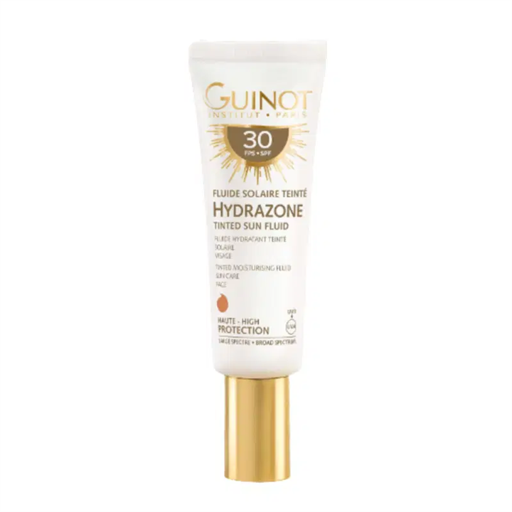 Guinot, Hydrazone, Tinted Glow, Before Sun Exposure, Fluid, For Face, SPF 30, 50 ml - Teknashop Ltd