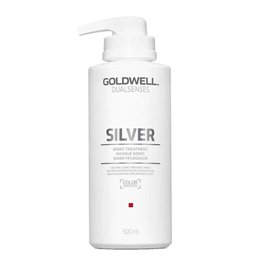 Goldwell, Dualsenses Silver 60 Sec, Hair Treatment Cream Mask, Colour Correcting & Nourishing, After shampooing, 500 ml