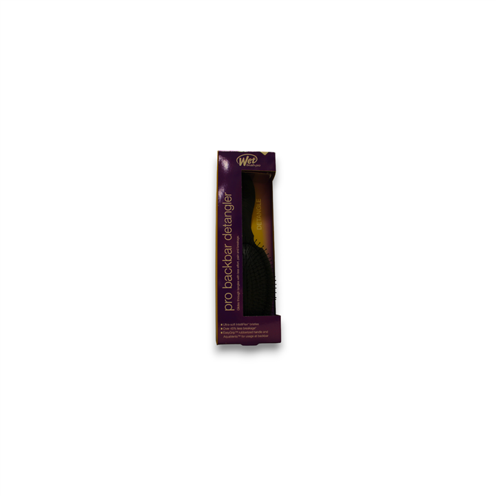 Wet Brush, Backbar, Detangler, Hair Brush, Black, Detangle