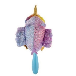 Wet Brush, Plush Owl Unicorn, Detangling Brush, Hair Brush, Multi-Color, Detangling