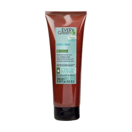 Every Green, Curly, Organic, Hair Styling Cream, Flexible, 250 ml