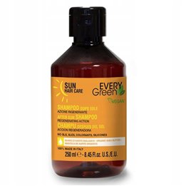 Every Green, Sun Hair Care, Hair Shampoo, Moisturising & Protective, 250 ml