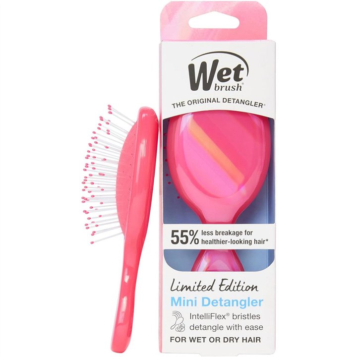 Wet Brush, Original, Detangling Brush, Hair Brush, Pink, Mini, Detangling