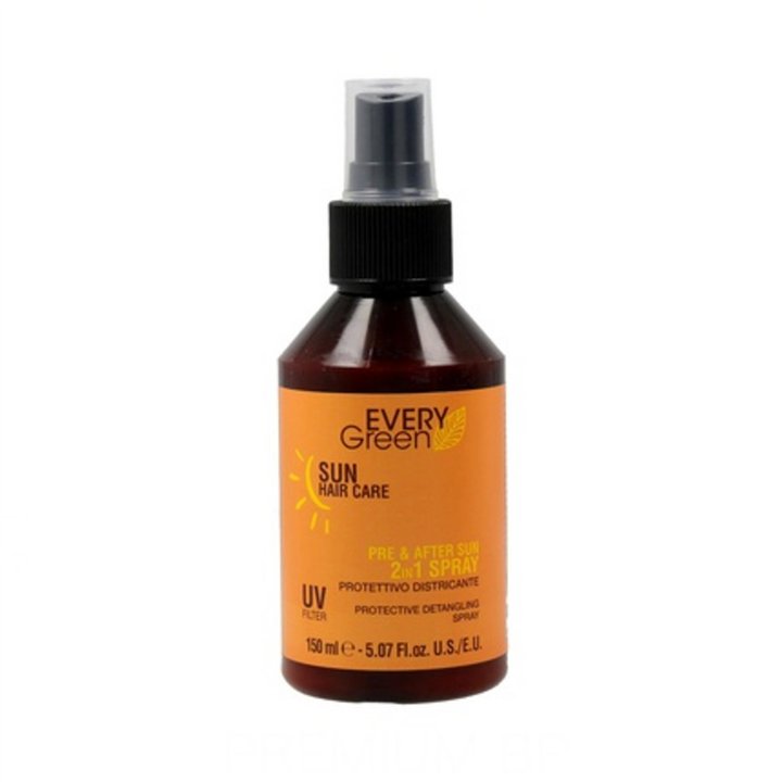 Every Green, Sun Hair Care, Hair Leave-In Balm Spray, Detangling, 150 ml