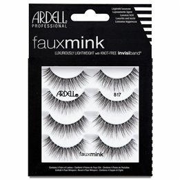 Set, Ardell, Faux Mink, False Eyelashes, 817, 4 pcs