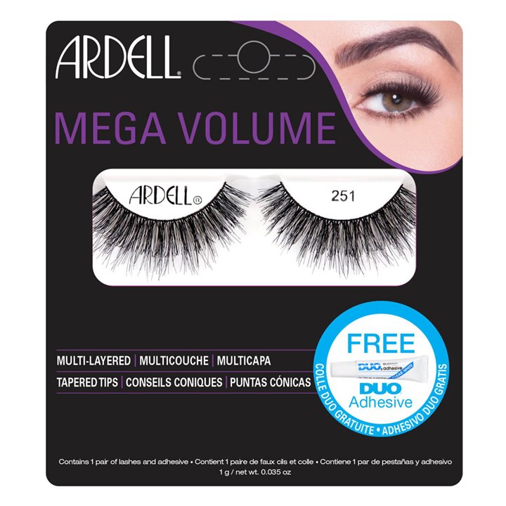 Ardell, Mega Volume, False Eyelashes, 251