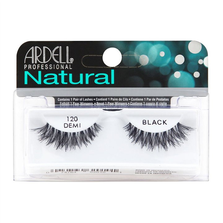 Ardell, Natural, False Eyelashes, 120, Demi Black