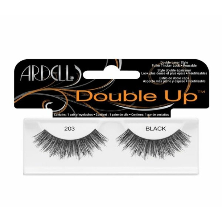 Ardell, Double Up, False Eyelashes, 203, Black