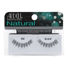 Ardell, Natural, False Eyelashes, 108, Demi Black