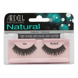 Ardell, Natural, False Eyelashes, 103, Black