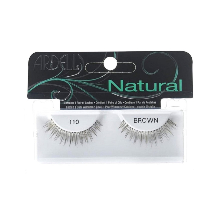 Ardell, Natural, False Eyelashes, 110, Brown