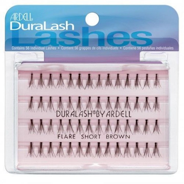 Ardell, Duralash Flare Short Brown, False Eyelashes, Brown - Teknashop Ltd