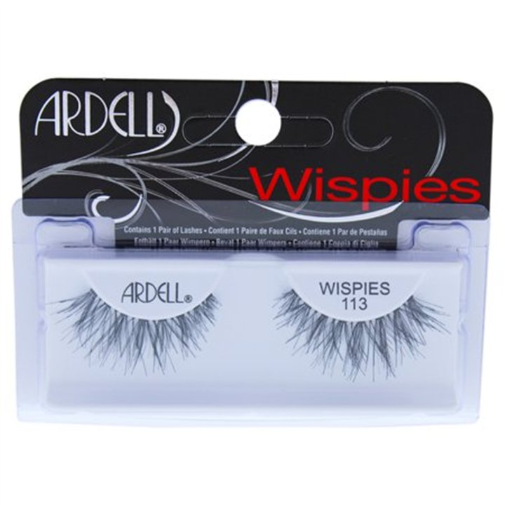 Ardell, Wispies, False Eyelashes, 113, Black