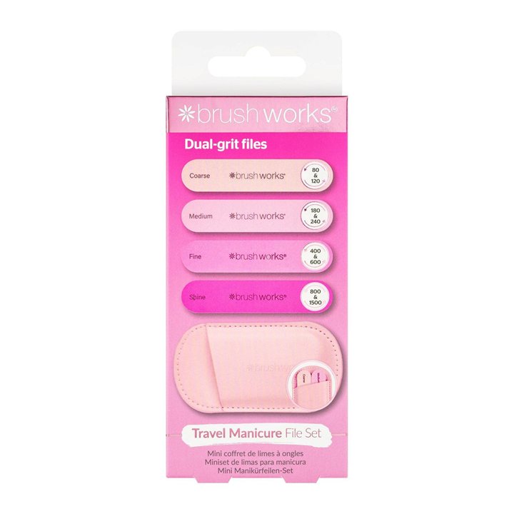 Set, Brushworks, Brushworks, Nail File, 5 pcs