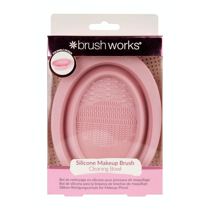 Brushworks, Brushworks, Silicone, Manicure Bowl, Pink