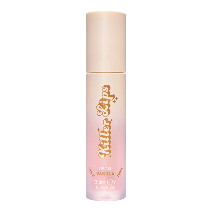 Killer Lips, Super Juicy Lip Oil Vanilla, Glossy & Hydrating, Lip Oil, 3.8 ml