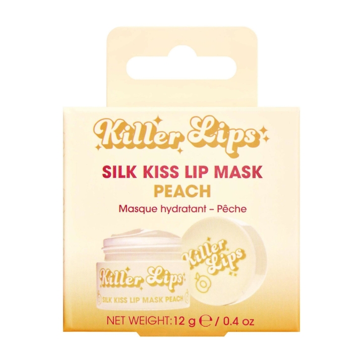 Killer Lips, Silk Kiss Lip Mask Peach, Hydrating & Moisturising, Lip Mask, 12 g
